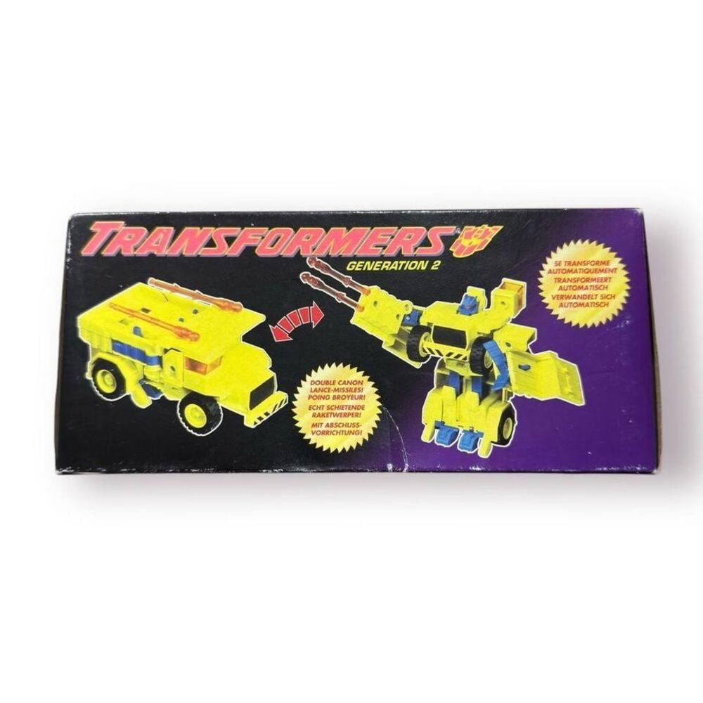 Transformers G2 Dirtbag Chantier Excavators Japan 1994 Super Rare BNWB‎ - Picture 4 of 7